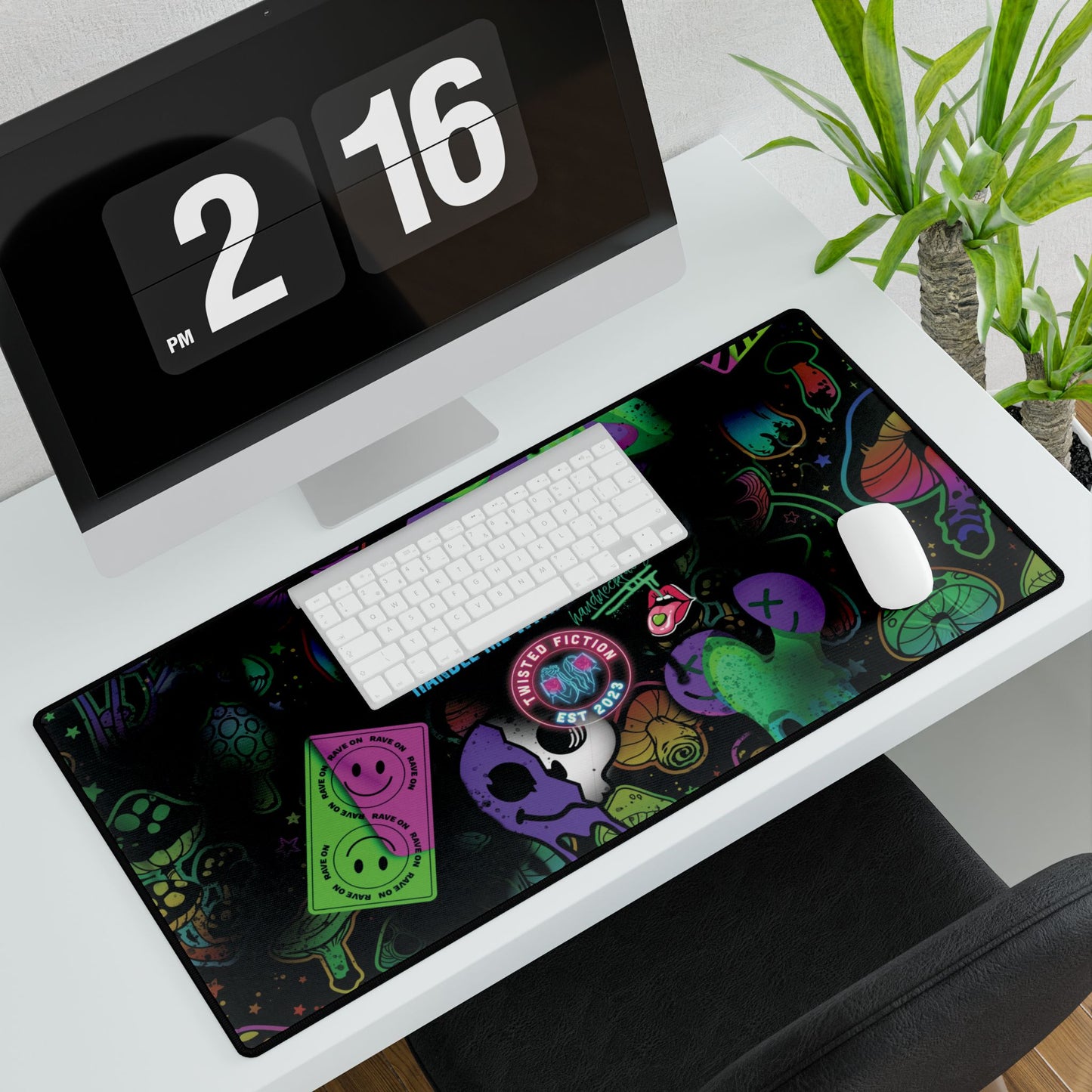RIS & SHAY + MVP DESK MAT