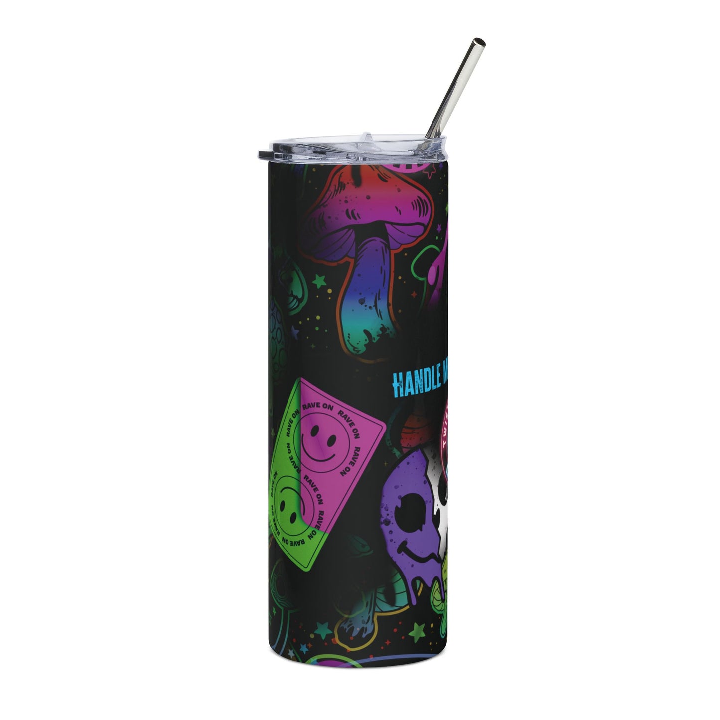 Handle Me With Care Stainless Steel Tumbler, 20oz