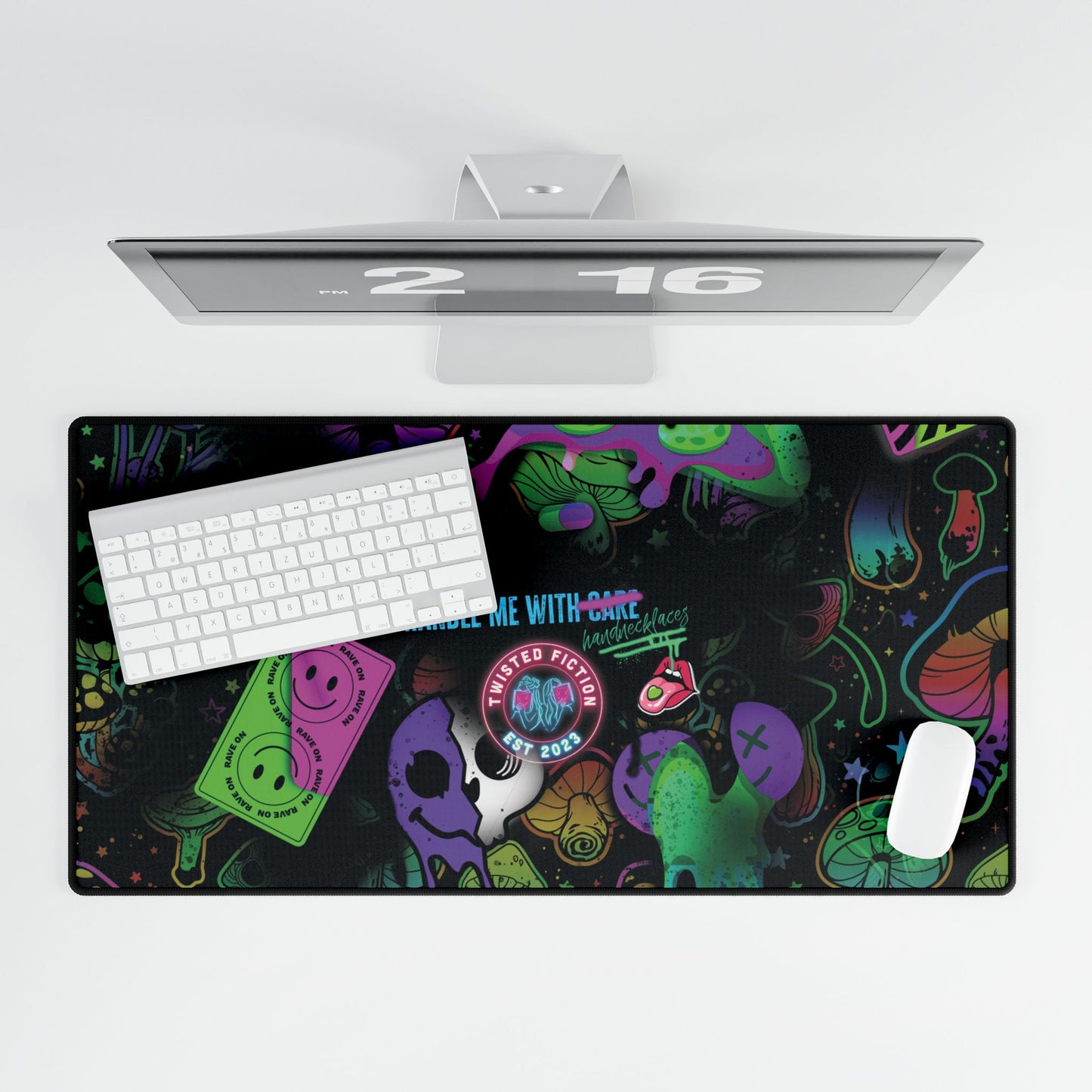 RIS & SHAY + MVP DESK MAT