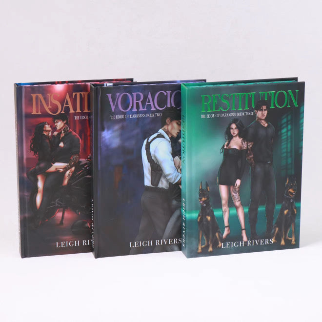 Birthday Box Year 2: The Edge Of Darkness Trilogy - Leigh Rivers - UNSIGNED
