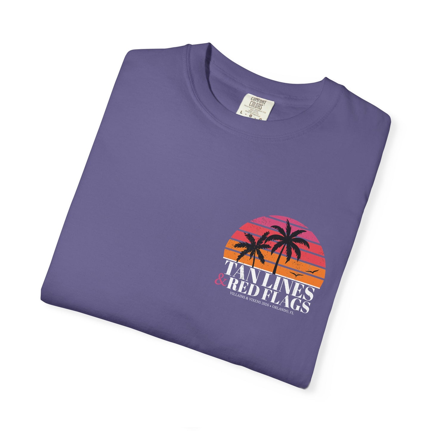 Villains & Vixens 2026 Signing Exclusive Comfort Color T-Shirt