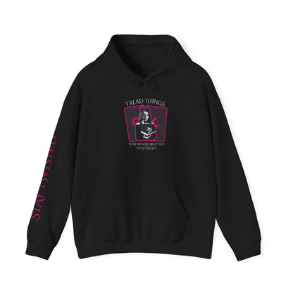 I read things Hooded Sweatshirt