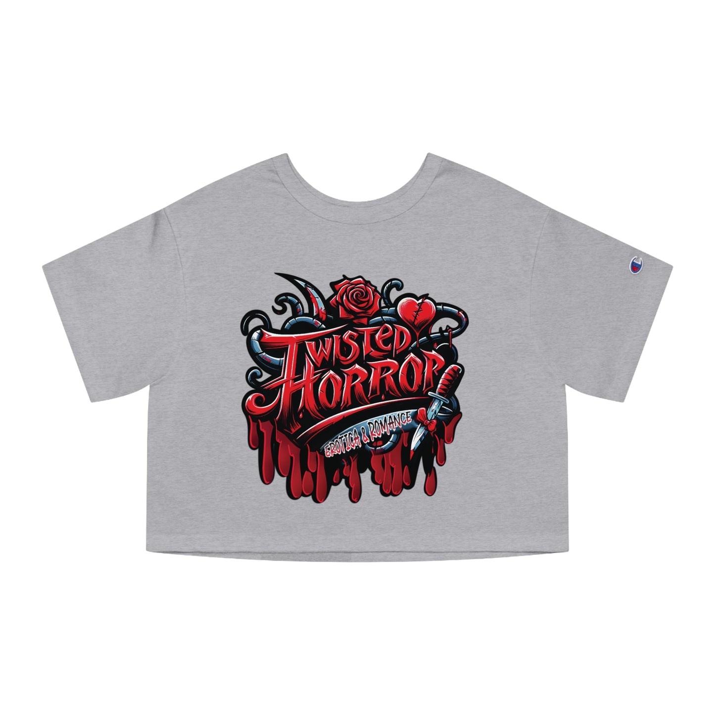 Twisted Horror Cropped T-Shirt