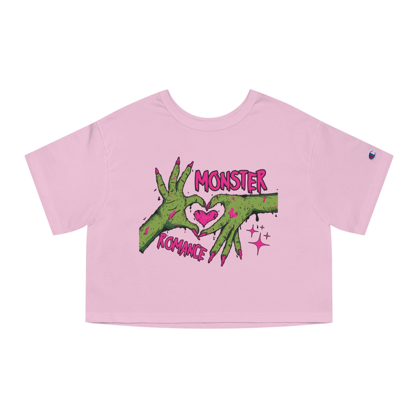 Monster Romance Cropped T-Shirt