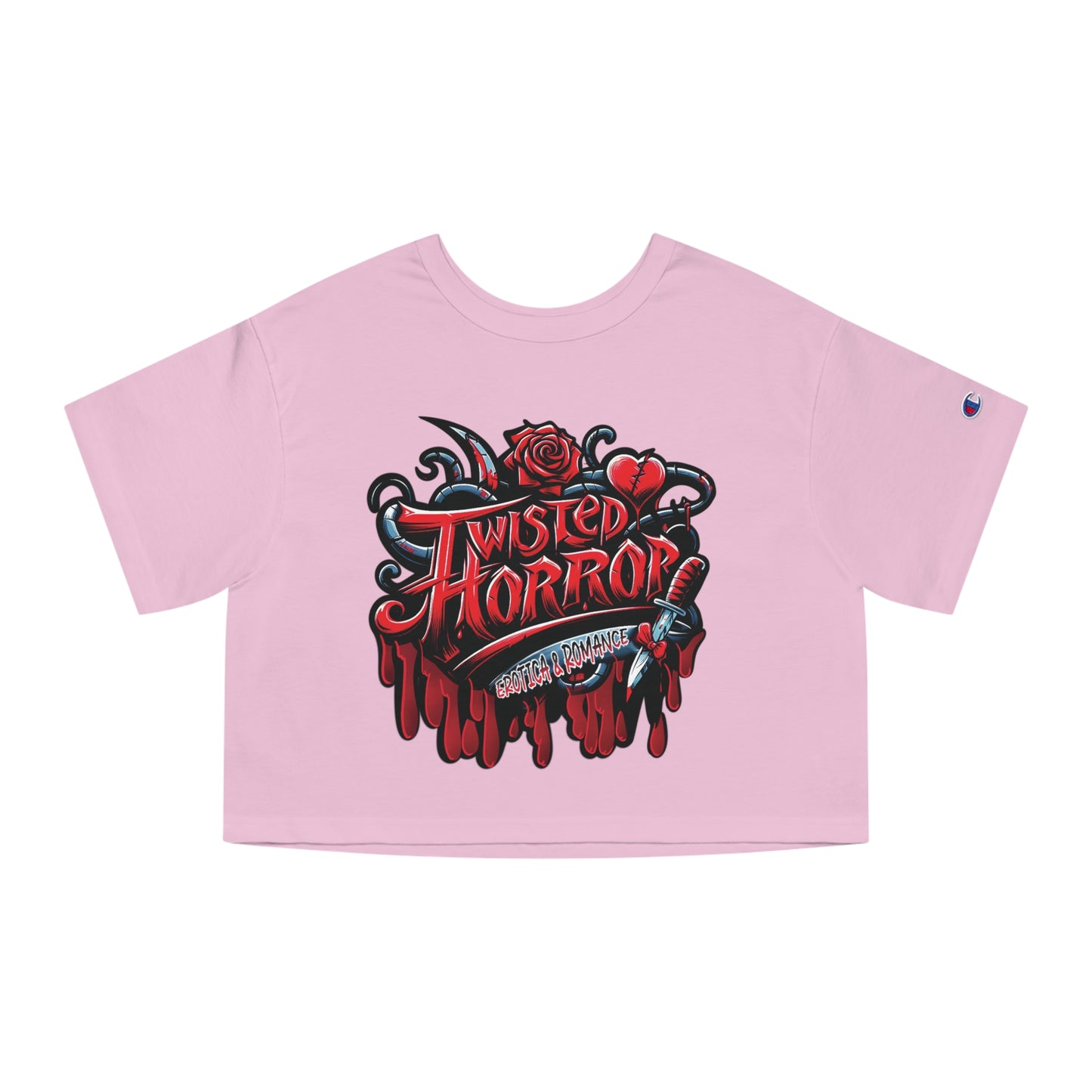 Twisted Horror Cropped T-Shirt