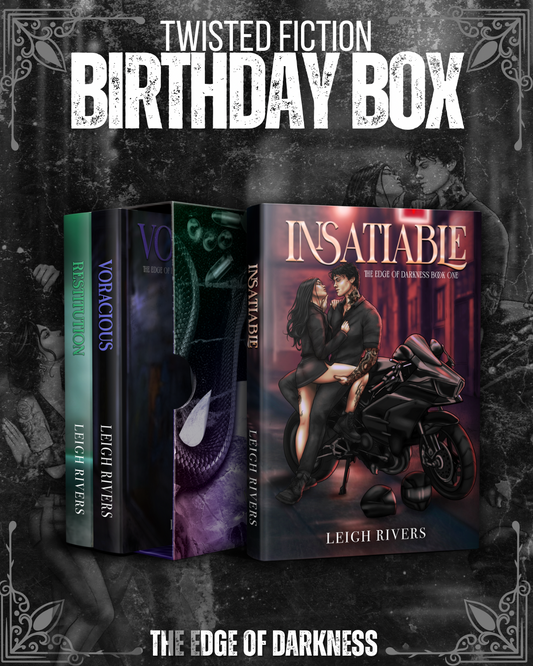 Birthday Box Year 2: The Edge Of Darkness Trilogy - Leigh Rivers - UNSIGNED