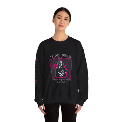 I Read Things Unisex Heavy Blend™ Crewneck Sweatshirt