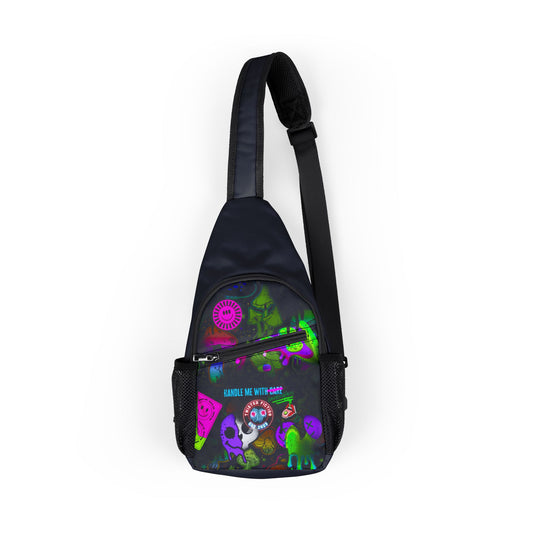 Handle me with care chest bag