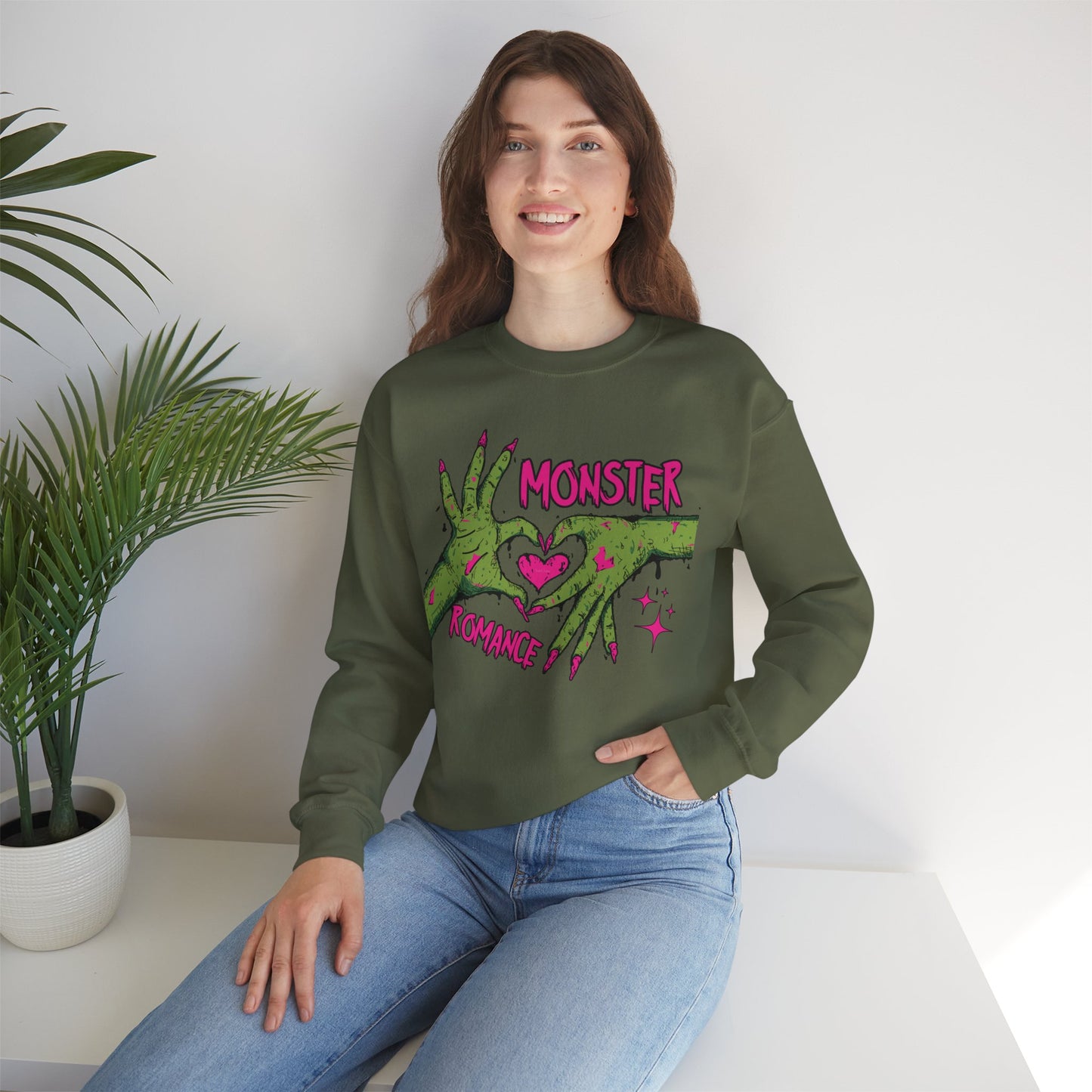 Monster Romance Crewneck Sweatshirt