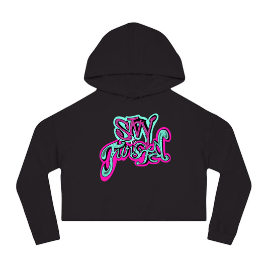 Stay Twisted Crop Hoodie