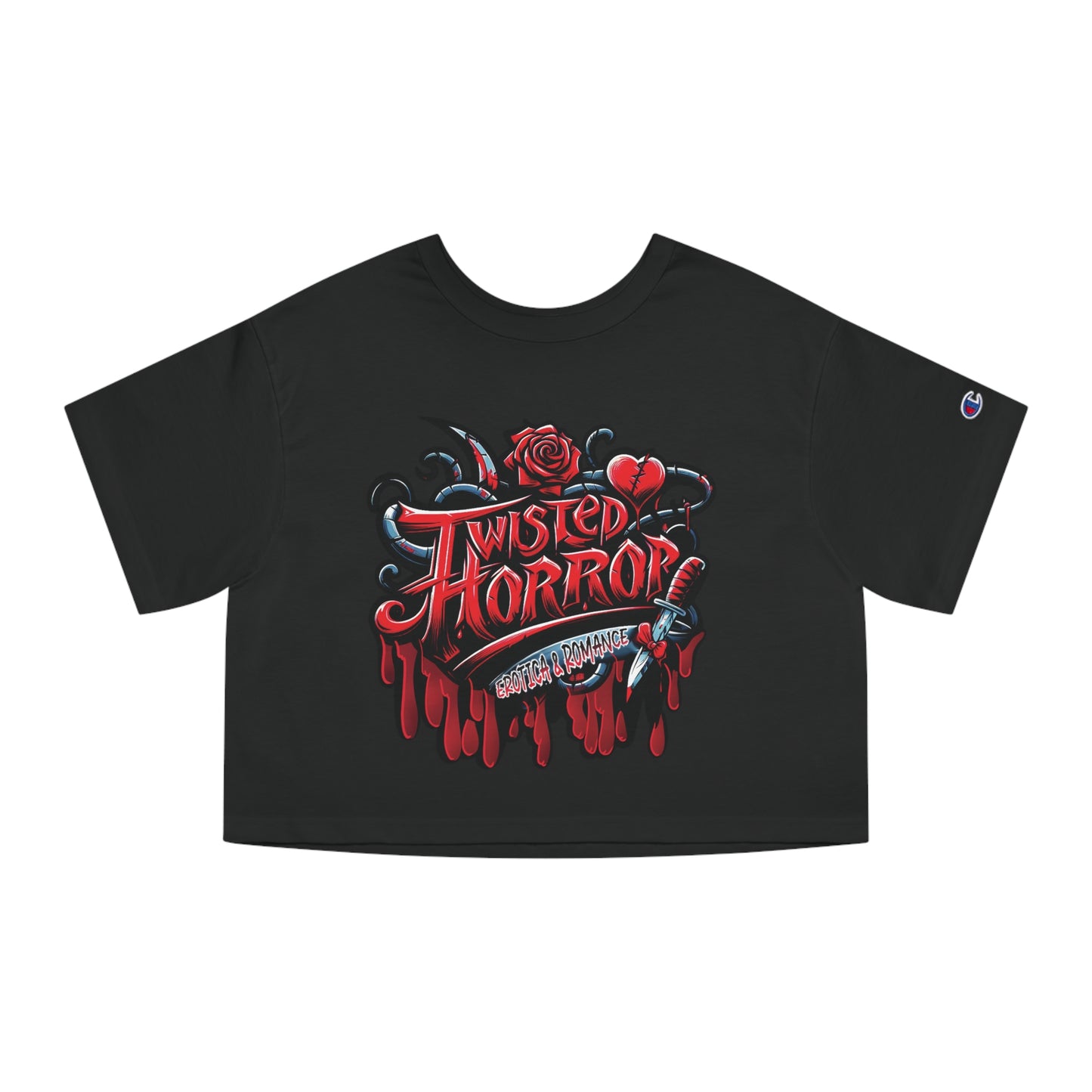 Twisted Horror Cropped T-Shirt