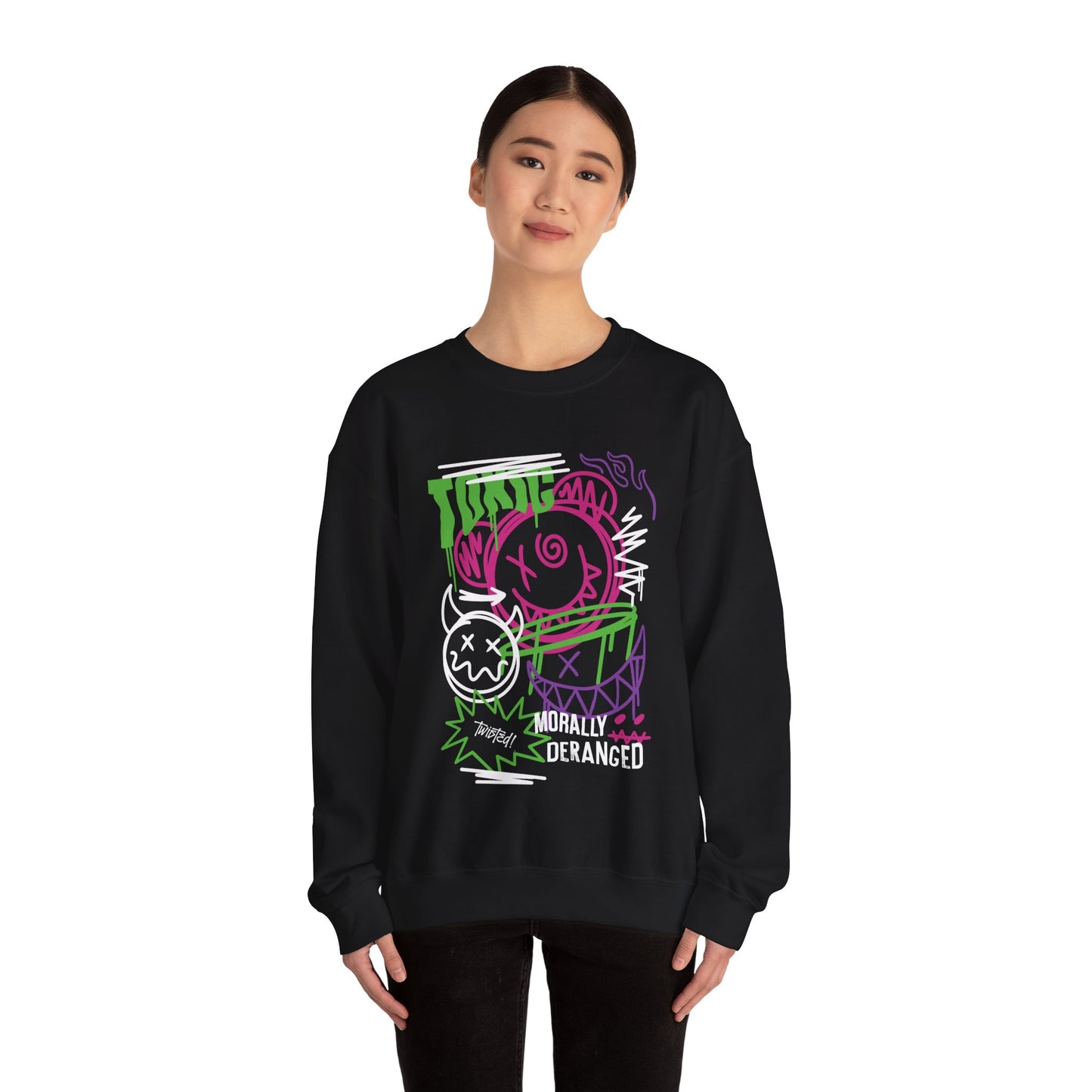 Morally Deranged Crewneck Sweatshirt