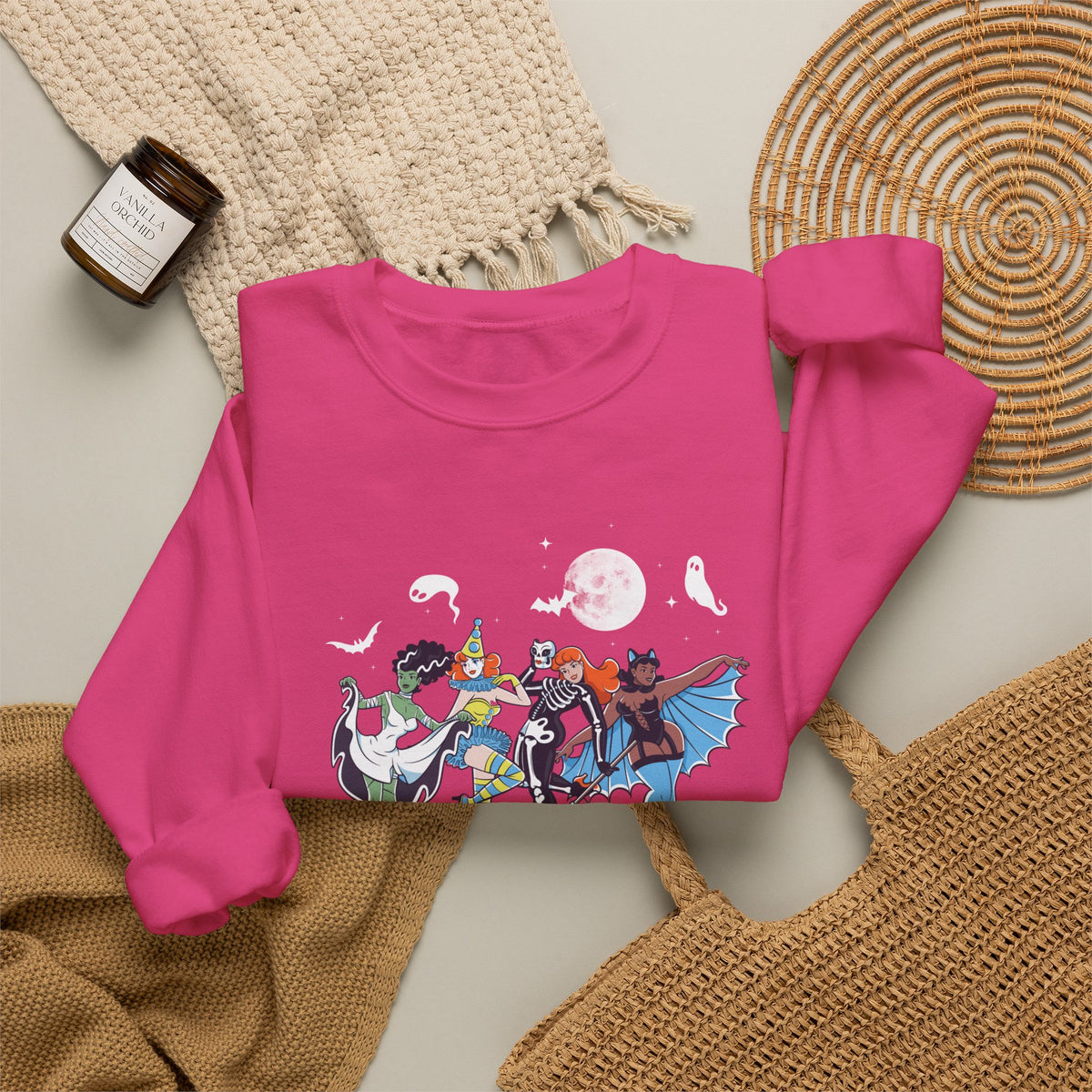 Spellbound in the Valley - White Exclusive Unisex Heavy Blend™ Crewneck Sweatshirt