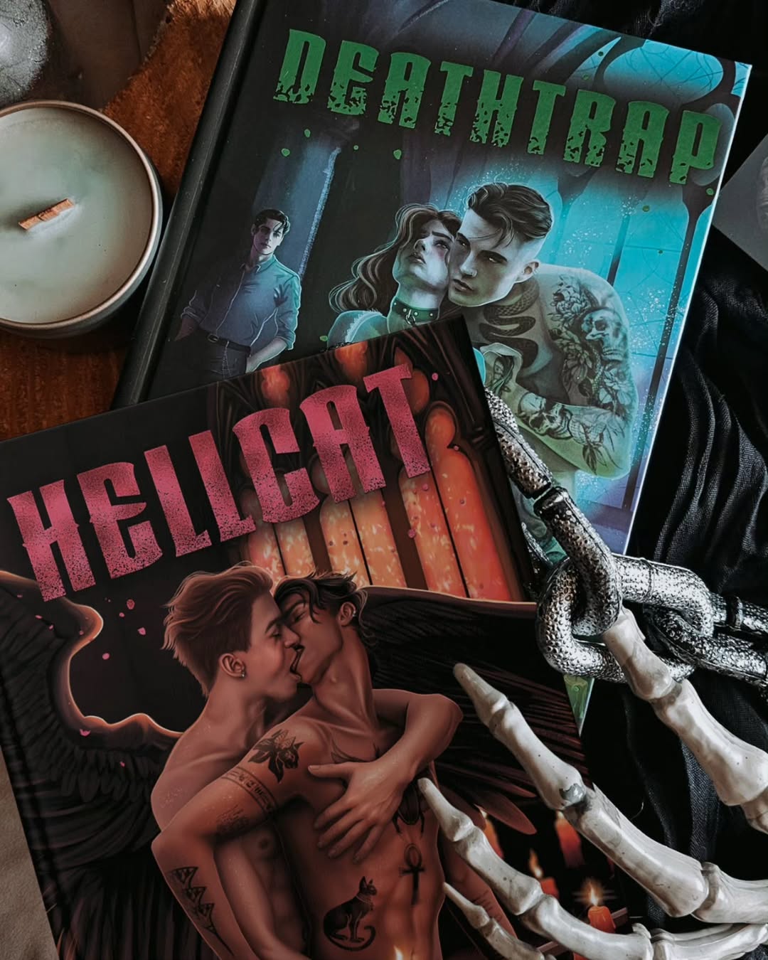 January Add-On Books: Alexandra St Pierre - Deathtrap and Hellcat