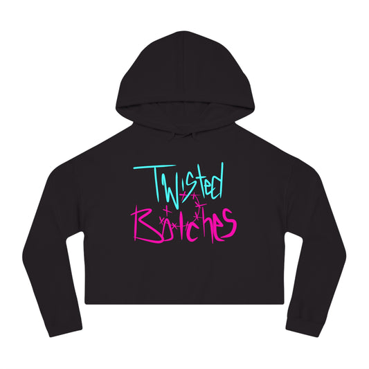 Twisted B!itches Crop Hoodie