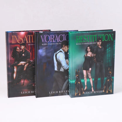 SIGNED: Birthday Box Year 2: The Edge Of Darkness Trilogy - Leigh Rivers