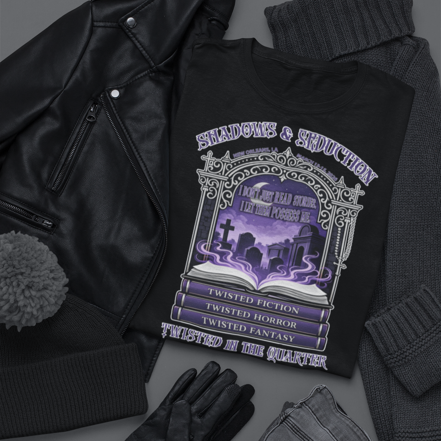 Shadows & Seduction Signing Exclusive Comfort Color T-Shirt